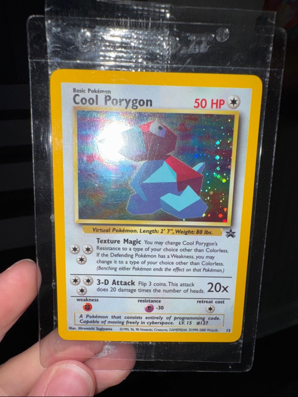 Pokémon Holographic 'Cool Porygon'